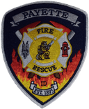 Payette Fire Rescue patch, established 1895